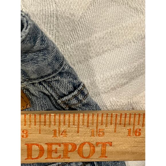 Jeans KenH 21 Winter Flared Baggy Blue Jeans Womans XL 30x24 - Picture 6 of 7